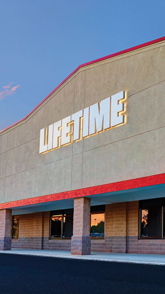 The exterior of the Apex Life Time location