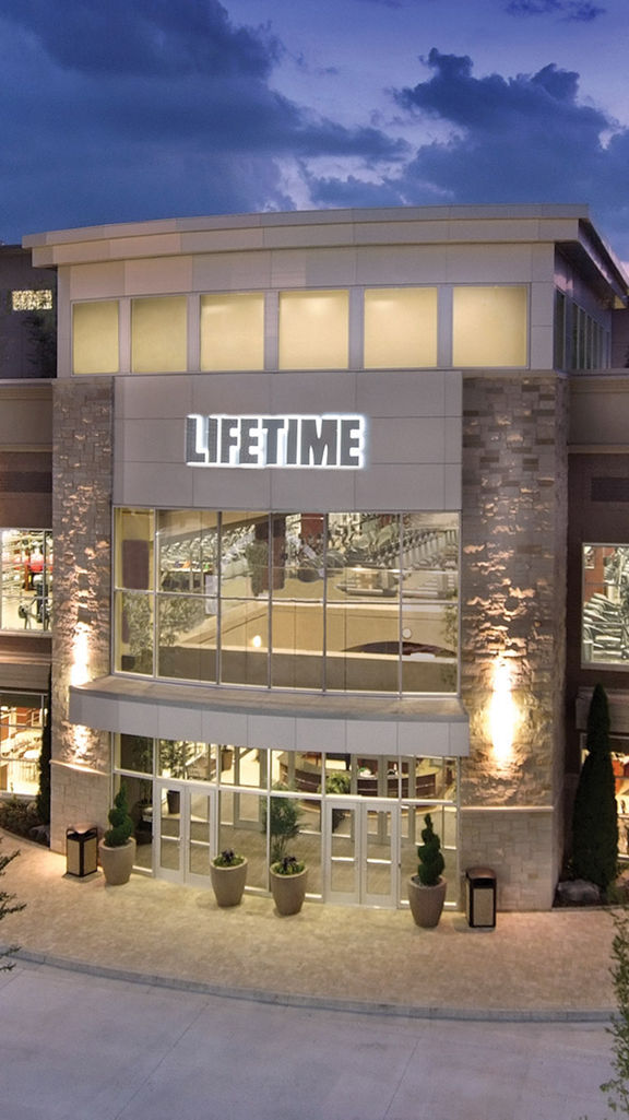 The exterior of the Boca Raton Life Time location