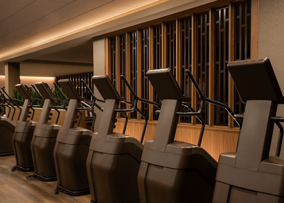 cardio floor at Life Time