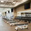 Weight benches on the fitness floor at Life Time