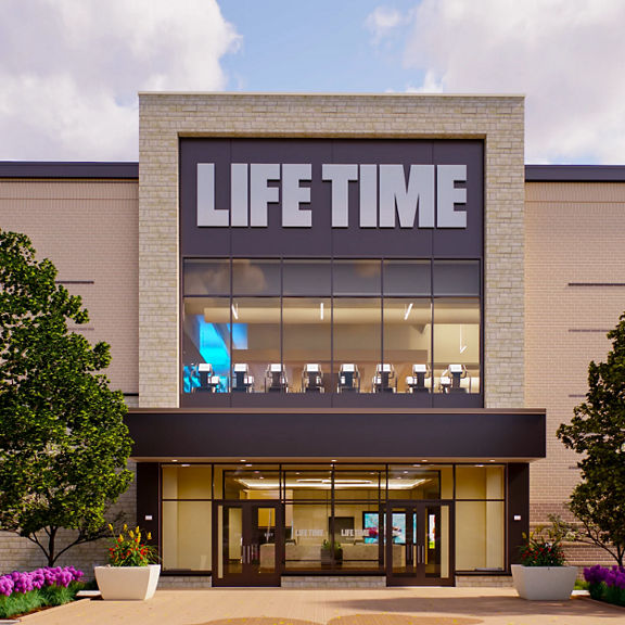 Exterior of Life Time Building