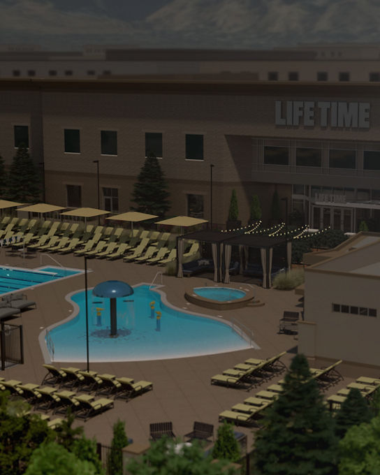 exterior view of Life Time Boulder