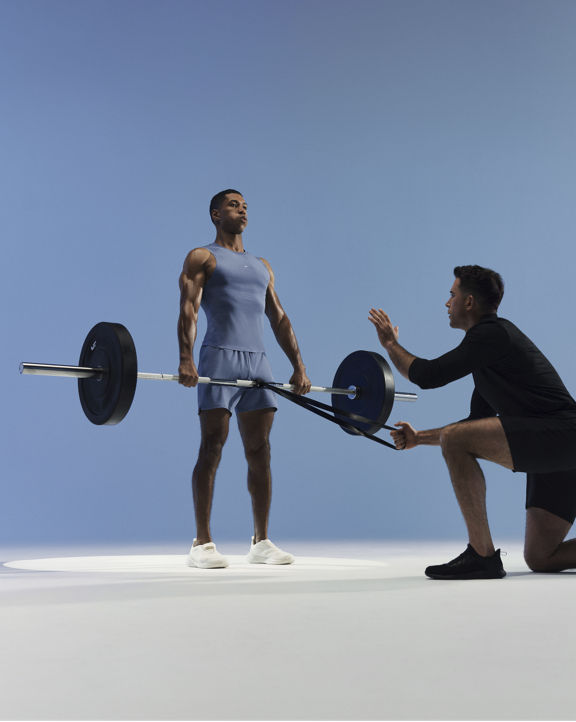 A client and trainer during a Dynamic Personal Training session