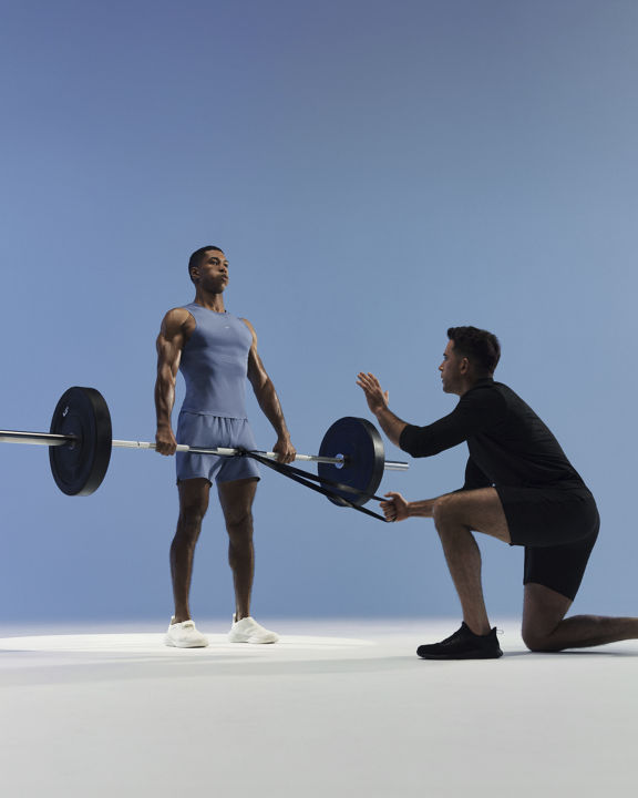 A client and trainer during a Dynamic Personal Training session