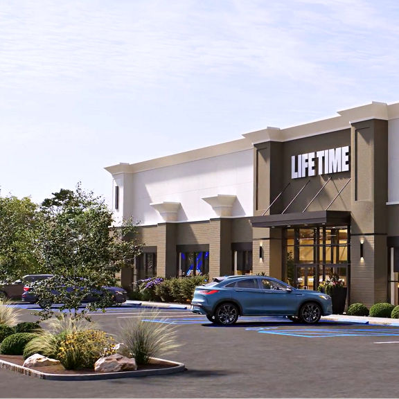 Exterior of Life Time Building