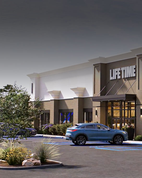 Exterior of Life Time Building