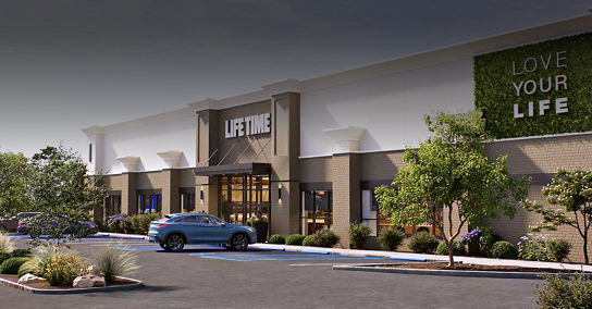Exterior of Life Time Building