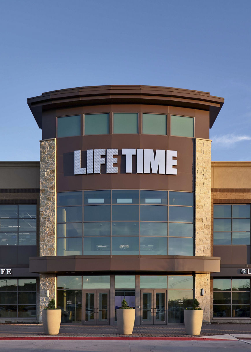 exterior of life time frisco