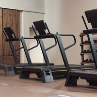 GTX class treadmills in studio