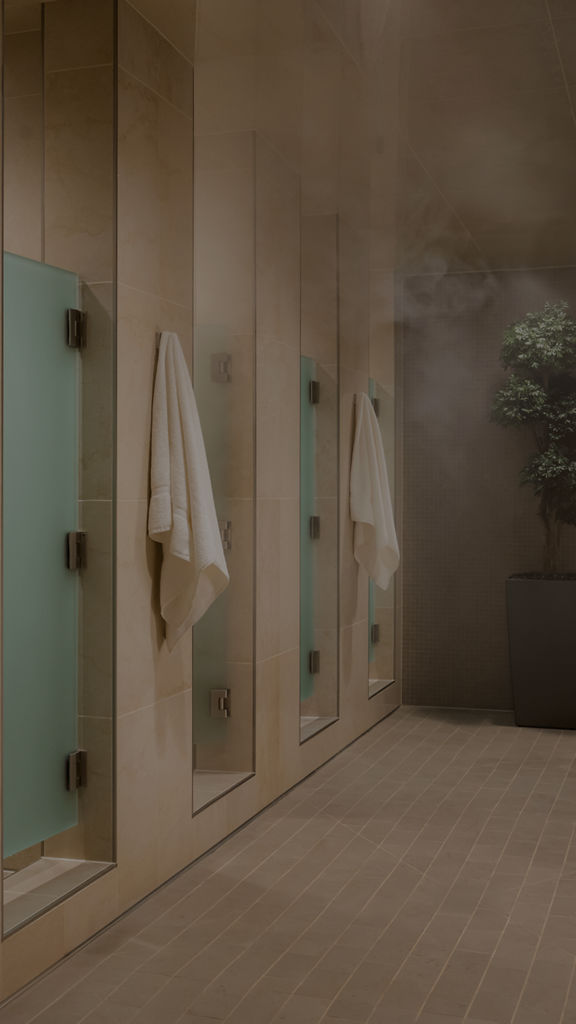 locker rooms at Life Time