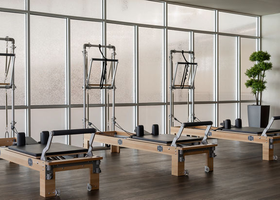 Pilates studio at the Life Time McKinney at Craig Ranch Life Time club location