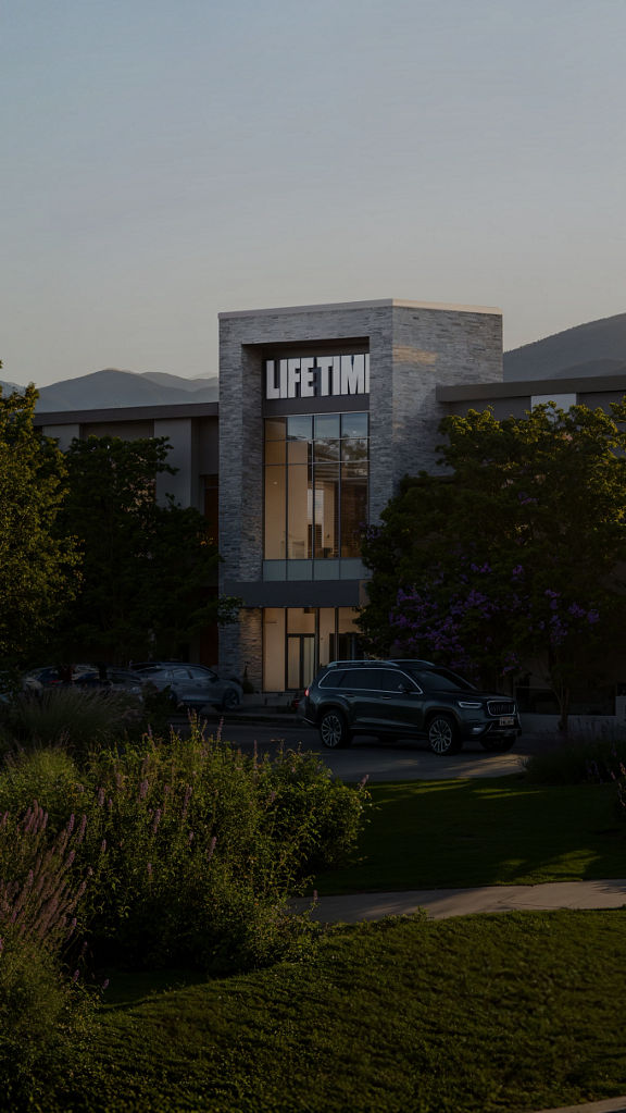 Exterior of Life Time Building
