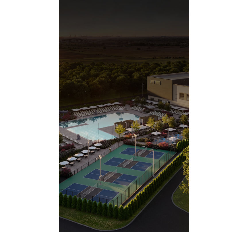 Exterior of Life Time Building