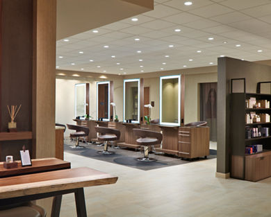 a luxurious hair and body spa, with 3 hair stations