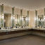 sinks in the locker room at Life Time