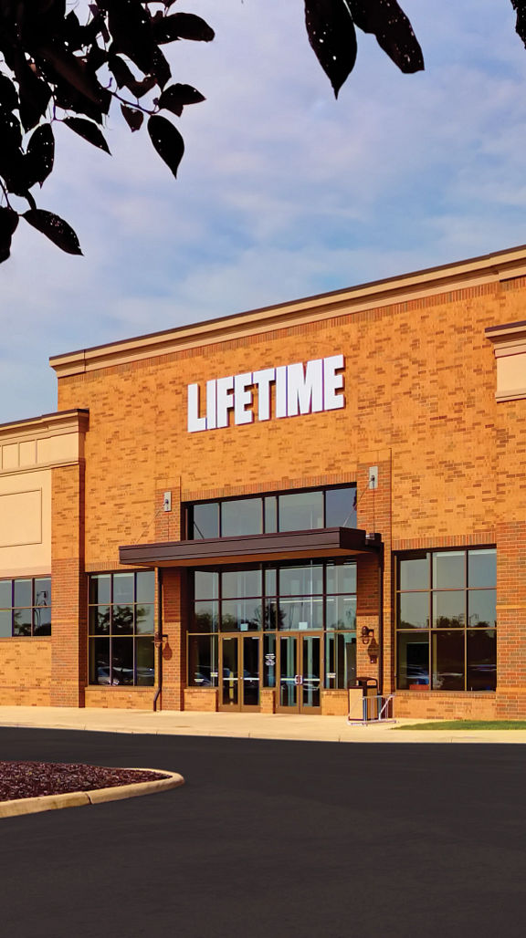 The exterior of the Pickerington Life Time location