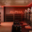 Alpha small group training area on the fitness floor