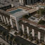 Aerial exterior view of the Life Time Living Paradise Valley club location