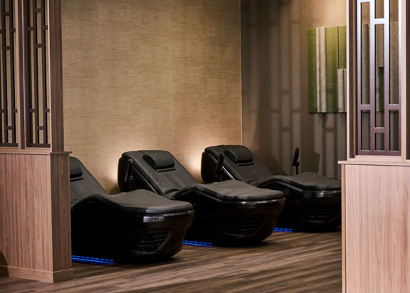 recovery room at Life Time