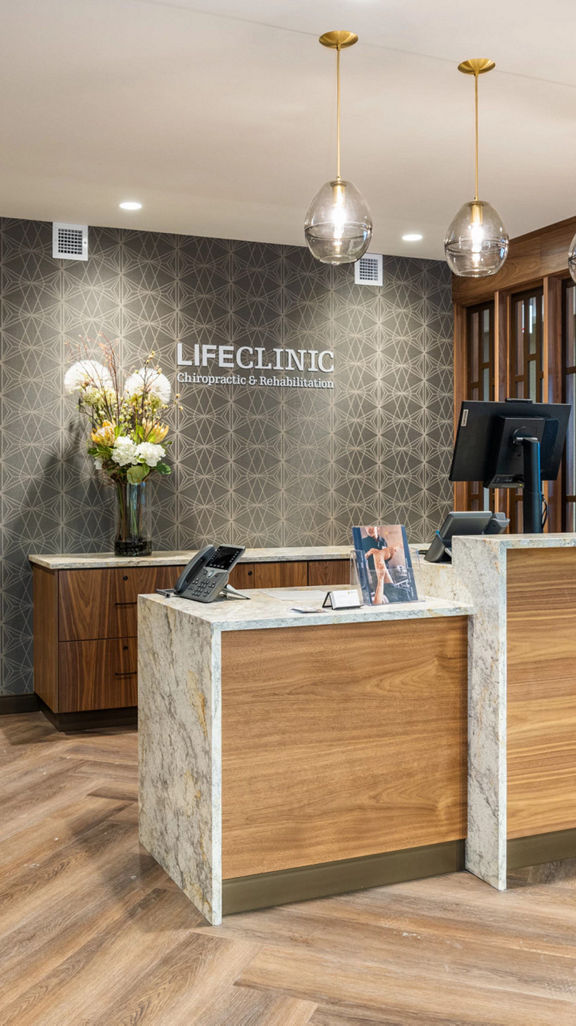 Front desk of life clinic