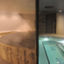 Indoor whirlpool and Hammam at the Life Time Sky club location