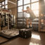 A member doing box jumps during an Alpha class