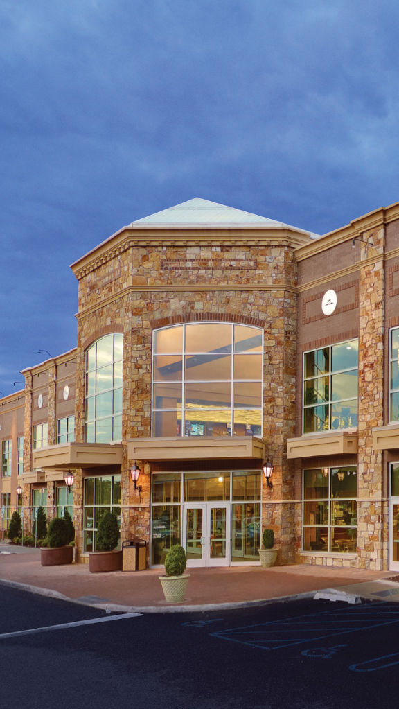 The exterior of the Syosset Life Time location