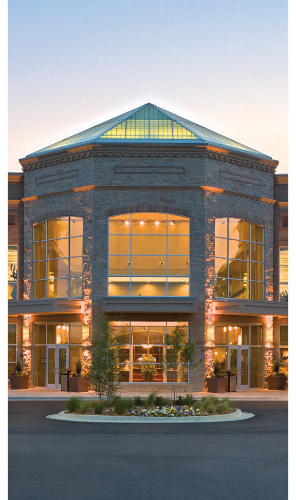 The exterior of the South Tulsa Life Time location