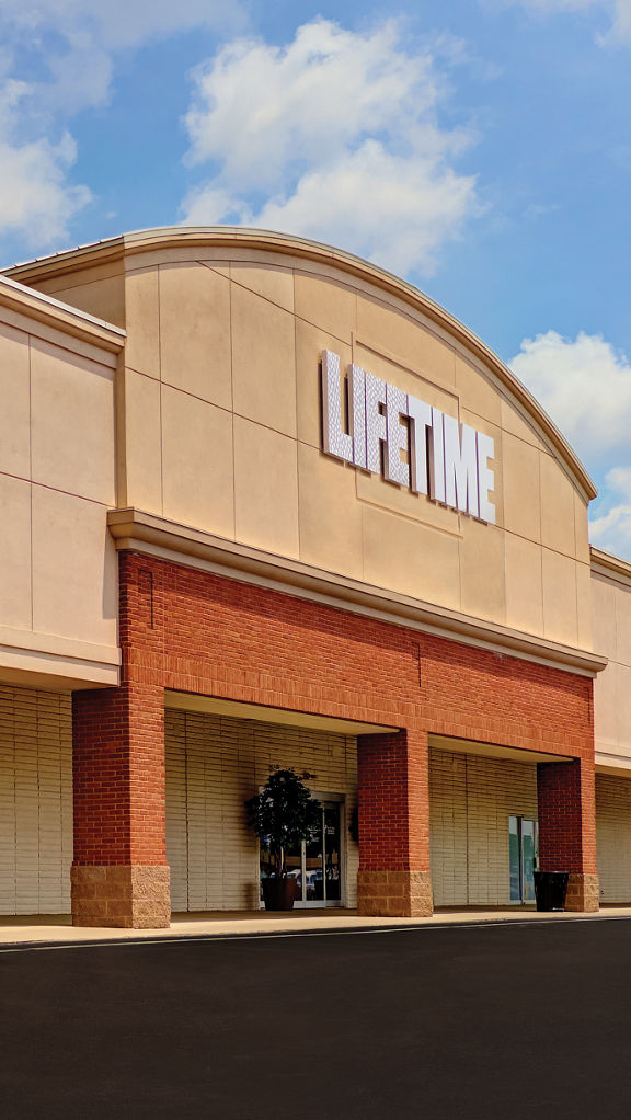 The exterior of the Upper Arlington Life Time location