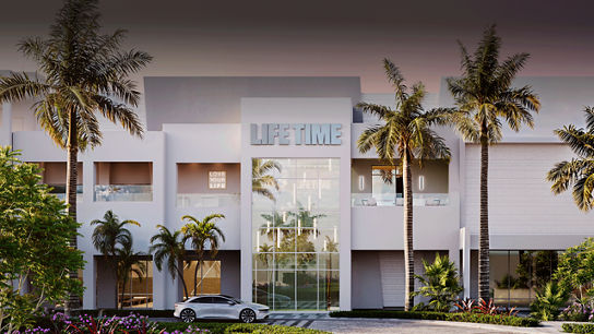 Exterior of Life Time Building