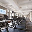 Rows of treadmills in a GTX training area