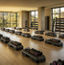 Group Fitness studio at our Life Time Clarendon club location