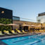 Outdoor rooftop pool at the Life Time Scottsdale Fashion Square club location