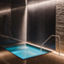 Indoor cold plunge pool at the Life Time Scottsdale Fashion Square club location